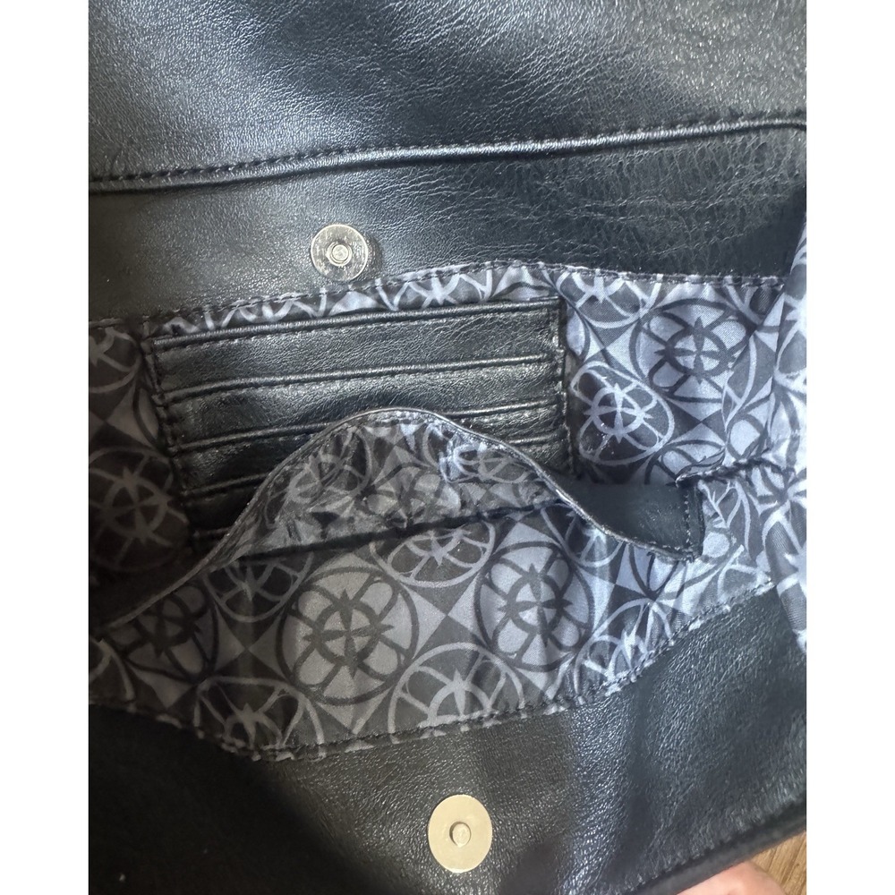 Nicole by Nicole Miller Black Shoulder Bag 12x11 - Picture 7 of 11